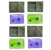 Lot de 4 chaufferettes de Poche - Réutilisables et Pratiques 