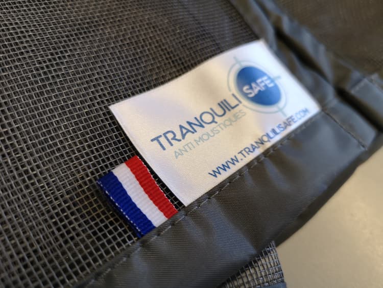 Moustiquaire Tranquilisafe made in France fait à l'ESAT de GAP 