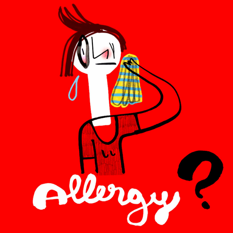 illustration allergies 